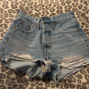 501® ORIGINAL FIT HIGH RISE WOMEN'S SHORTS